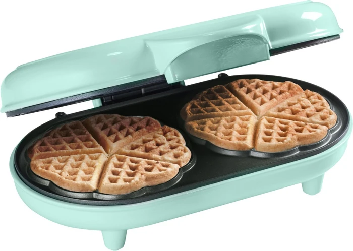 Bestron ADWM1000M Herzwaffelautomat Waffeleisen