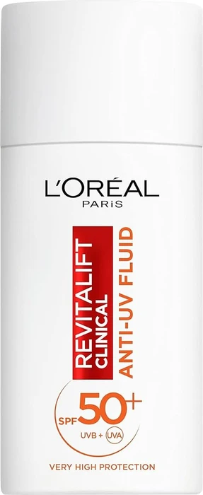 L'Oréal Revitalift Clinical Anti-UV Fluid LSF50+, 50ml