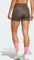 adidas Optime 4-Inch Raw-Cut-Hem Hose lang shadow olive (Damen) Vorschaubild