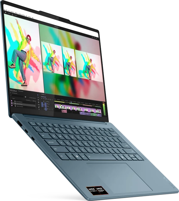 Lenovo Yoga Pro 7 14ASP10, Tidal Teal, Ryzen AI 9 365, 32GB RAM, 1TB SSD, DE