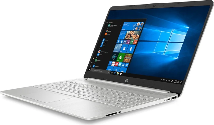 HP 15s-fq3214ng, Natural Silver, Pentium Silver N6000, 8GB RAM, 256GB SSD, DE
