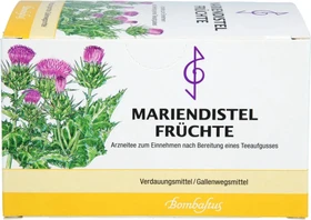 Bombastus Mariendistelfrüchte Tee Beutel, 20 Stück