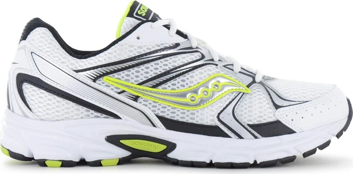 Saucony Ride Millennium weiß/silber/gelb