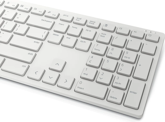 Dell KM5221W Pro Wireless Keyboard and Mouse, weiß, USB, DE