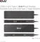 Club 3D 6in1 PD Charging Hub, USB-C 3.1 [Stecker] Vorschaubild