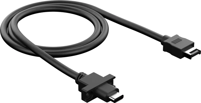 Fractal Design USB-C 10Gbps Kabel Model D, schwarz