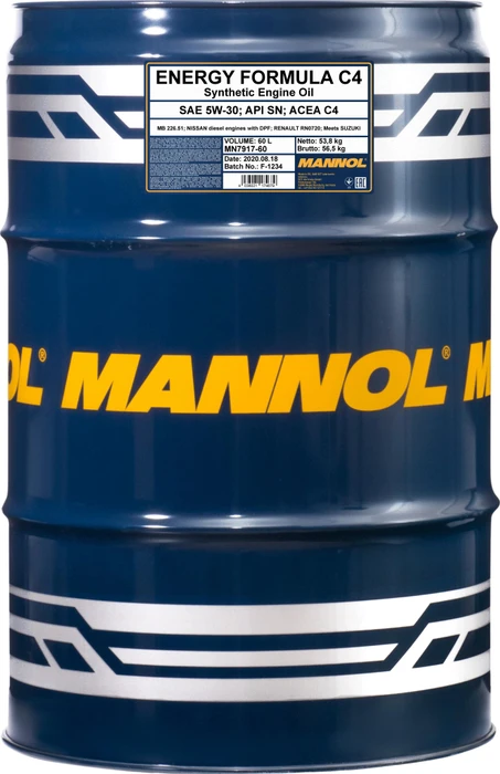 Mannol Energy Formula C4 5W-30