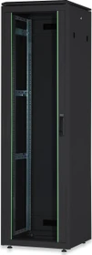 Digitus Professional Unique Serie Serverschrank 26HE, Sicherheitsglastür, IP2X, schwarz, 800mm tief