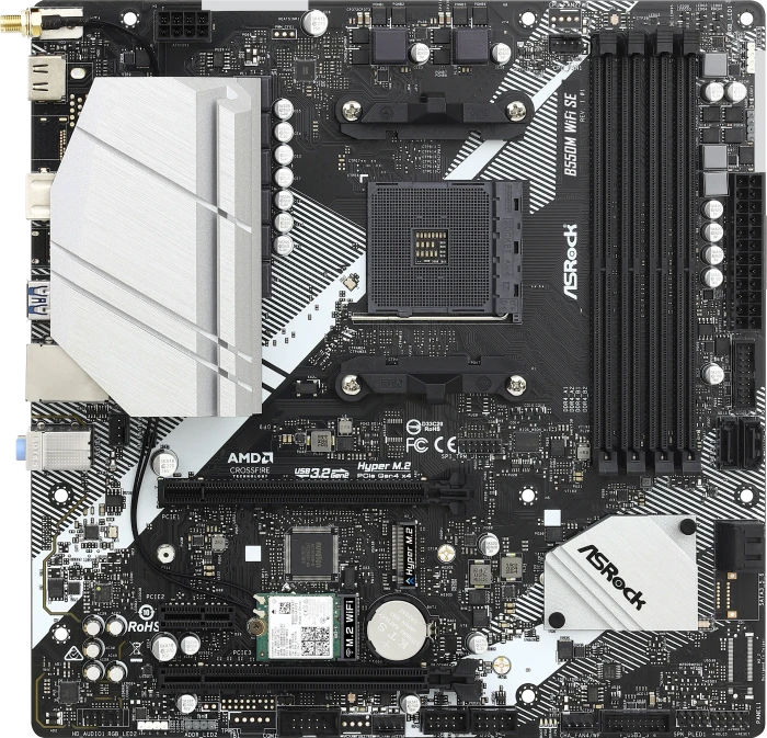 ASRock B550M WiFi SE (AMD AM4)