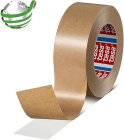 tesa tesafix 4970 doppelseitiges Klebeband weiß, 30mm/50m, 1 Stück