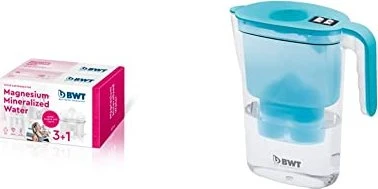 BWT longlifeMg2+ Magnesium Mineralizer Filterkartusche, 4 Stück (3+1 Stück)
