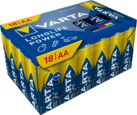 Varta Longlife Power Mignon AA, 18er-Pack
