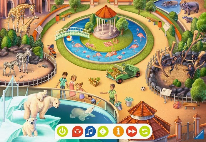 Ravensburger tiptoi Puzzle: Puzzle für kleine Entdecker: Zoo
