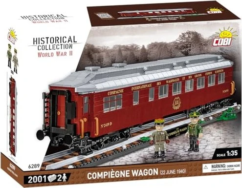 Cobi Historical Collection WW2 Compiègne Wagon (22 June 1940)
