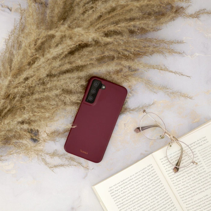 Hama Cover Finest Sense für Samsung Galaxy S22 Bordeaux