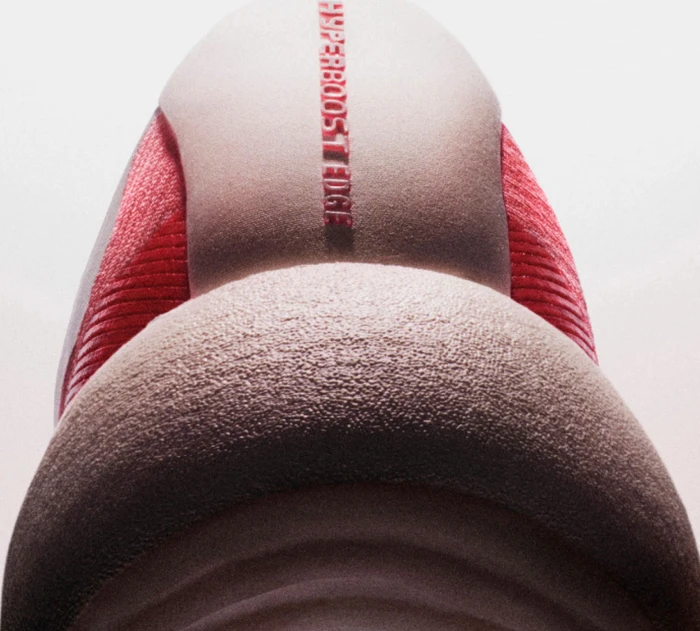 adidas Hyperboost Edge cloud white/pure ruby/zero metalic (Herren)