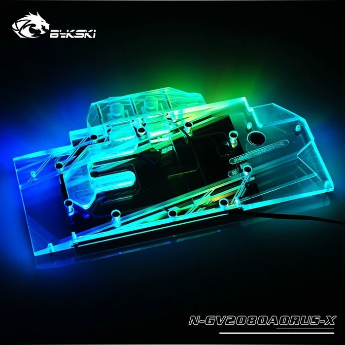 Bykski NVIDIA RTX 2080 GIGABYTE AORUS Xtreme, klar