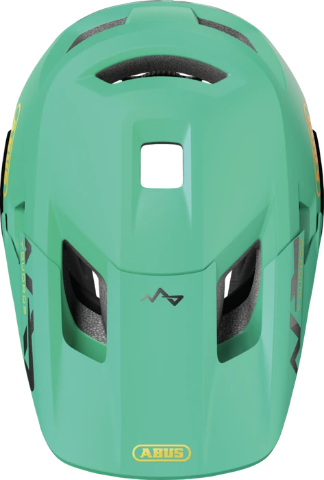 ABUS Youdrop Fullface-Kinderhelm sage green