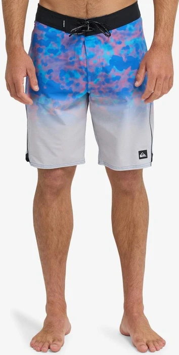 Quiksilver Highline Printed 20" Badeshorts nebular blue/fade reflection (Herren)