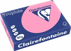 Clairefontaine Trophée Universalpapier matt heckenrose, A4, 80g/m², 500 Blatt