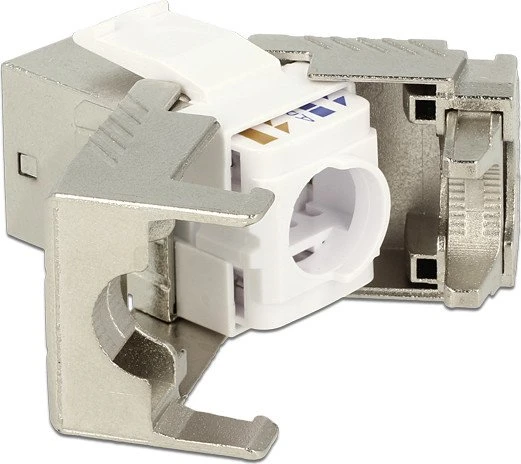 DeLOCK Keystone Modul RJ-45 Buchse via Verlegekabel Cat8