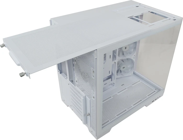 Silentware View A-RGB White, Glasfenster