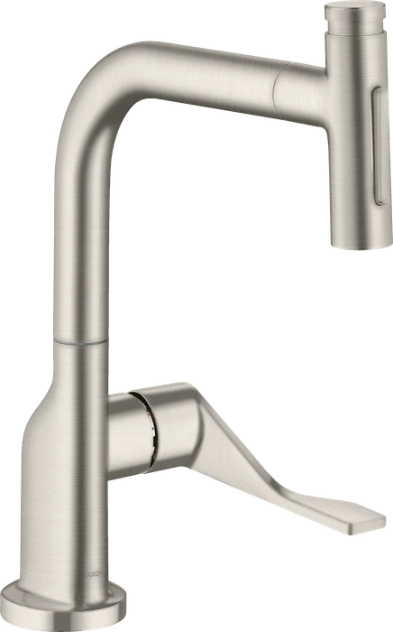 Hansgrohe Axor Citterio Select 230 2jet mit Ausziehauslauf und sBox edelstahloptik