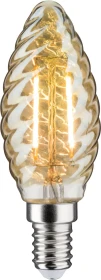 Paulmann Vintage Filament LED Kerze E14 2.6W/825 warmweiß gold gedreht