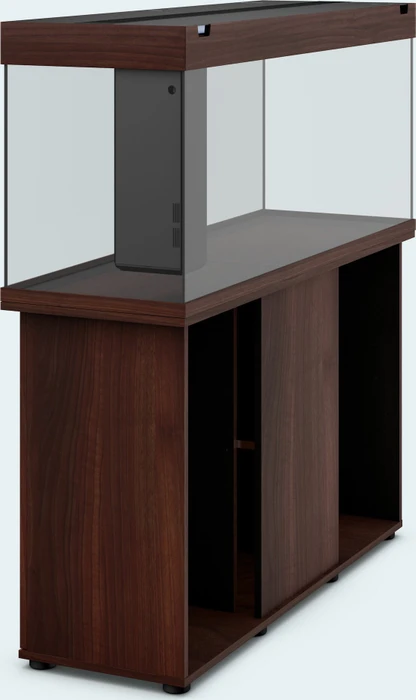 Juwel Rio 240 LED Aquarium-Set mit Unterschrank, dunkles Holz/dunkles Holz, 240l