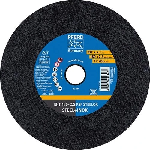 Pferd EHT 180-2.5 PSF STEELOX Trennscheibe, 180x2.5x22.23mm, 25 Stück