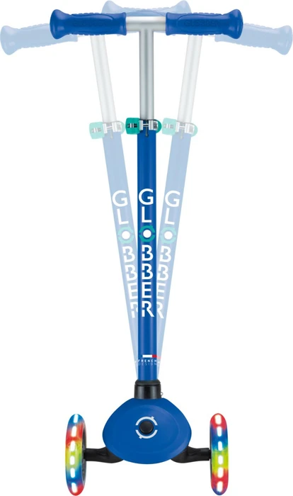 Globber Primo Lights Kickboard navy blue