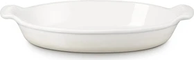 Le Creuset Auflaufform Tradition oval 28cm 1.6l white