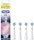 Oral-B iO Sanfte Reinigung Ersatzbürste weiß, 4 Stück
