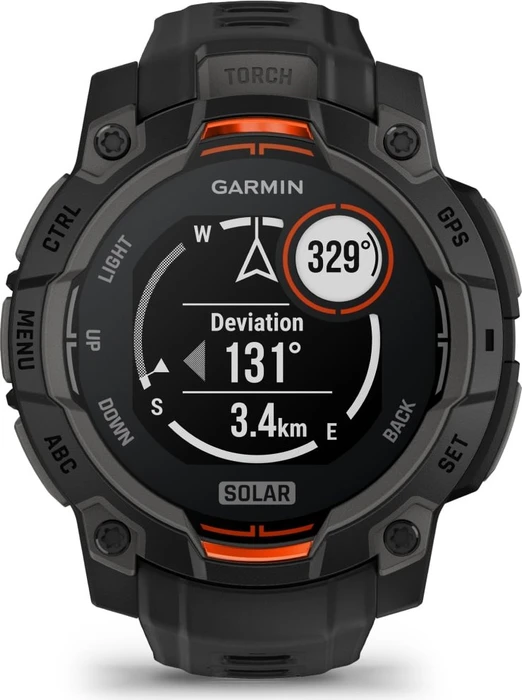 Garmin Instinct 3 Solar 45mm schwarz