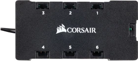 Corsair RGB Fan LED Hub für Corsair (Corsair Link), LED-Steuerung, schwarz