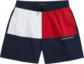Tommy Hilfiger Medium Drawstring Badeshorts dark night navy (Junior)