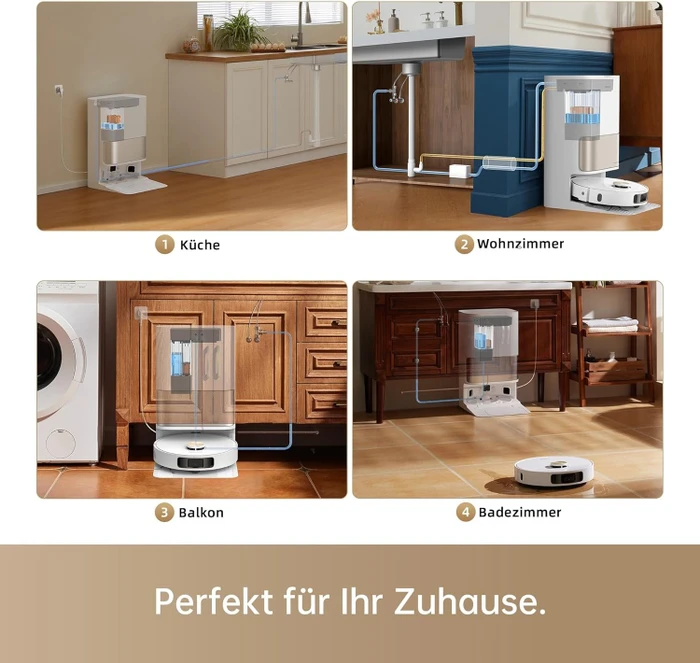 Dreame RAW6 Wasseranschluss-Kit für L10s Pro Ultra Heat