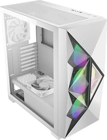 Antec Dark League Dark Fleet DF800 Flux White, weiß, Glasfenster