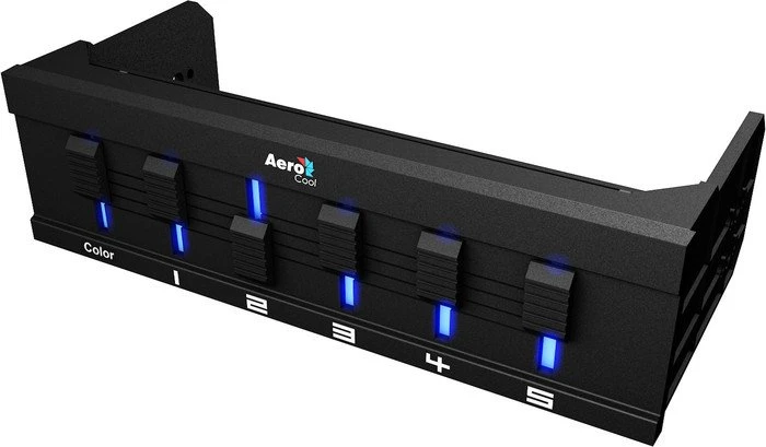 AeroCool F5XT, 5.25" Lüftersteuerung 5-Kanal
