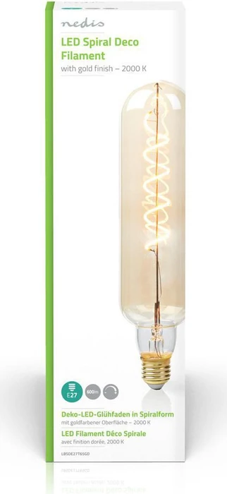 Nedis RetroStyle LED-Filament Lampe E27 8.5W/820