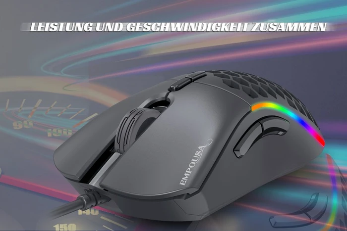 Inca IMG-GT20 2in1 RGB Gaming Mouse, USB