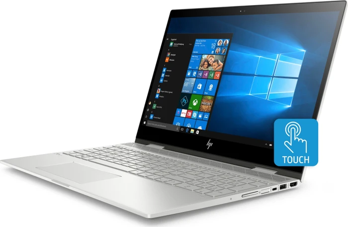 HP Envy x360 15-cn0004ng, silber, Core i5-8250U, 8GB RAM, 256GB SSD, 1TB HDD, GeForce MX150, DE