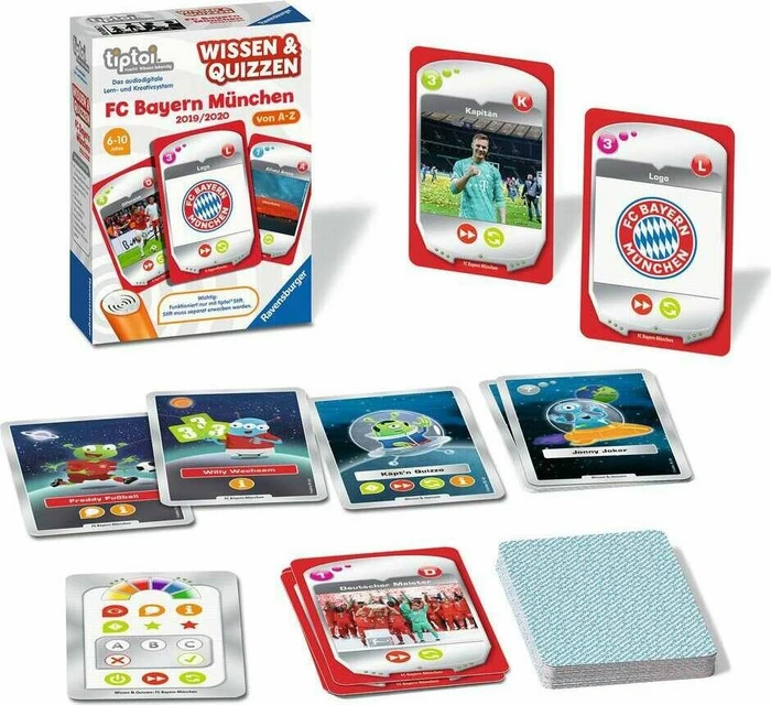Ravensburger tiptoi Spiel: Wissen & Quizzen: FC Bayern München 2019/2020