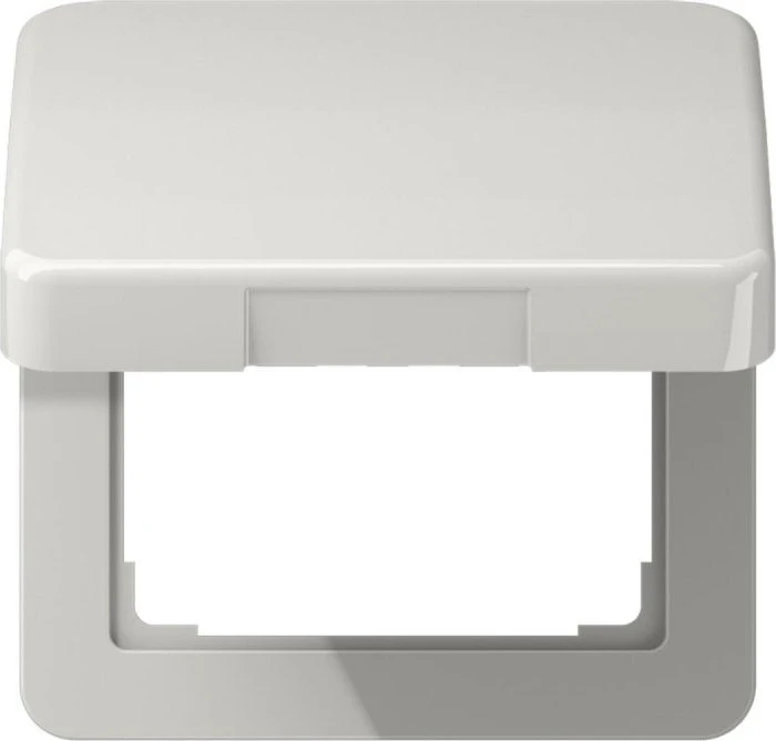 Jung Serie CD Klappdeckel Thermoplast, lichtgrau