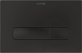 Kludi Betätigungsplatte eckig 236x152mm matt black