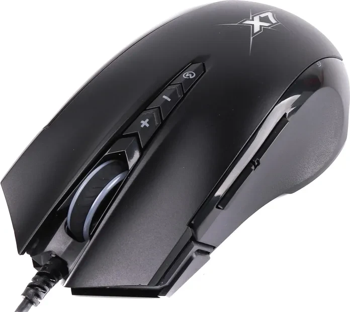 A4Tech X89 Oscar Neon Gaming Mouse, Stone schwarz, USB