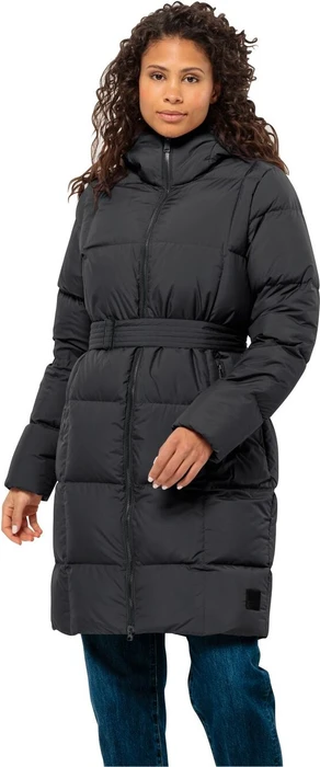 Jack Wolfskin Frozen Lake Funktionsmantel schwarz (Damen)
