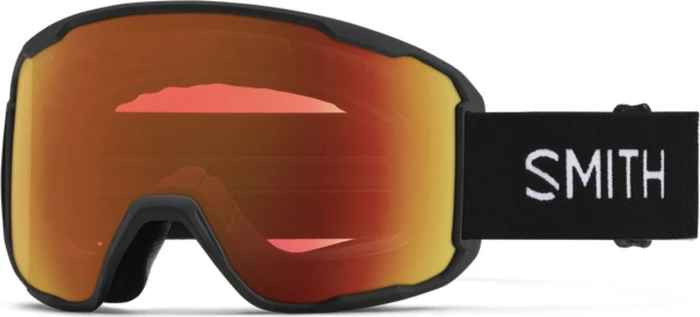 Smith Preview black/chromapop everyday red mirror