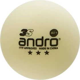 andro Speedball Tischtennisbälle, 3 Stück