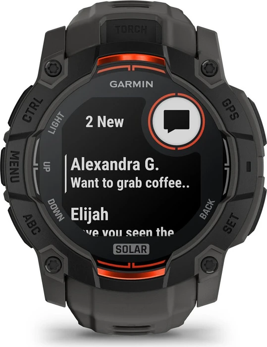 Garmin Instinct 3 Solar 50mm black/charcoal